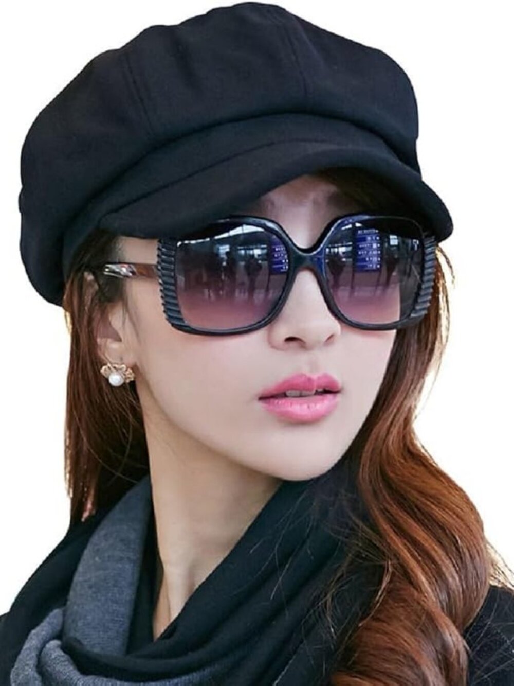 Comhats Women's Wool Winter Warm Newsboy Hats, Fashion Pageboy Beret Cap